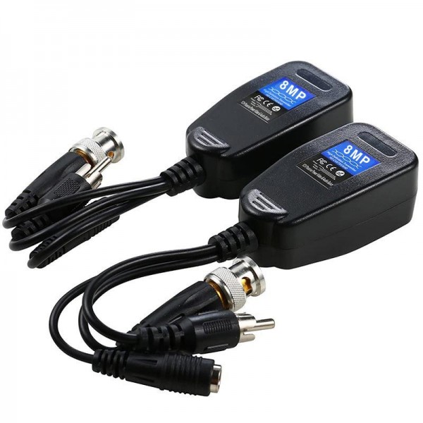 POWERMASTER PM-3899PVA BNC TO RJ45 VIDEO BALUN + POWER + AUDIO KONNEKTÖR POWERMASTER PM-3899PVA BNC TO RJ45 VIDEO BALUN + POWER + AUDIO KONNEKTÖR