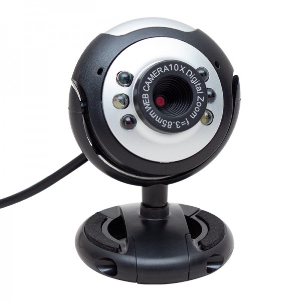 POWERMASTER PM-3962 1.3 MP 10X ZOOM 6 LEDLİ MİKROFONLU USB WEBCAM POWERMASTER PM-3962 1.3 MP 10X ZOOM 6 LEDLİ MİKROFONLU USB WEBCAM