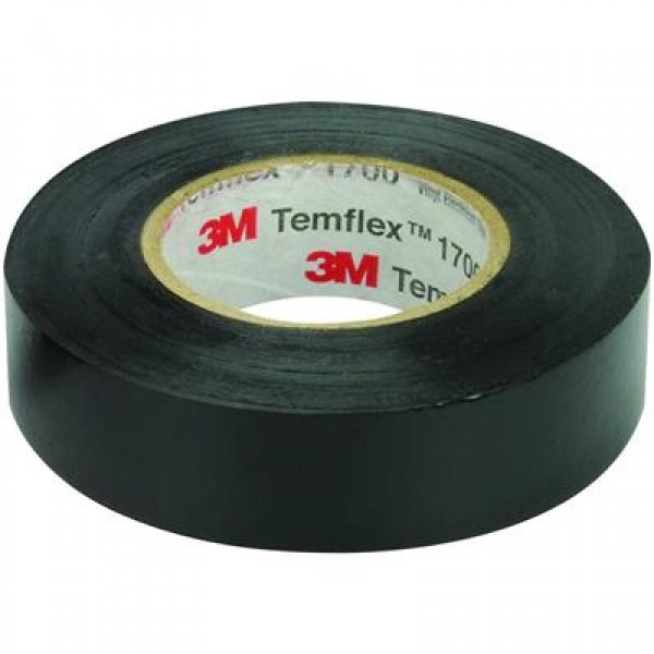 3M Temflex 1300E Siyah 10'lu Paket Pvc İzole Bant 0.13x19x0.13Mm 3M Temflex 1300E Siyah 10'lu Paket Pvc İzole Bant 0.13x19x0.13Mm