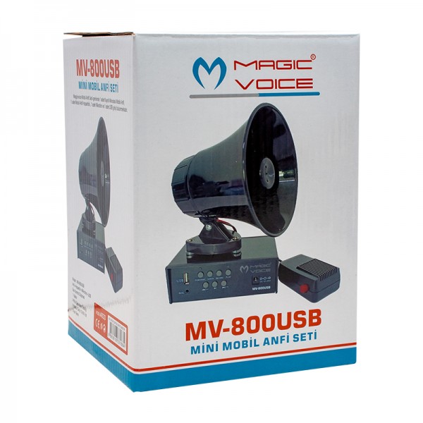 MAGICVOICE MV-800 USB KAYIT SİREN MİNİ PAZARCI ANFİ SETİ MIKNATISLI (ANFİ+HOPARLÖR+MİKROFON) MAGICVOICE MV-800 USB KAYIT SİREN MİNİ PAZARCI ANFİ SETİ MIKNATISLI (ANFİ+HOPARLÖR+MİKROFON)