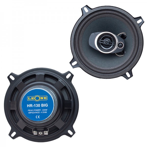 LEONE HR-130 BIG 13 CM 220 WATT MAX 110 WATT RMS 3 YOLLU 2Lİ TAKIM KUTULU OTO HOPARLÖR LEONE HR-130 BIG 13 CM 220 WATT MAX 110 WATT RMS 3 YOLLU 2Lİ TAKIM KUTULU OTO HOPARLÖR