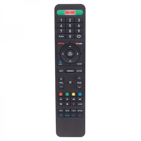 WEKO KR HIREMCO TURBO 4K NETFLIX-YOUTUBE TUŞLU HD UYDU KUMANDASI (4181=16923)