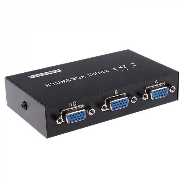 POWERMASTER PM-4263 2 GİRİŞ 1 ÇIKIŞ VGA TOPLAYICI SWITCH POWERMASTER PM-4263 2 GİRİŞ 1 ÇIKIŞ VGA TOPLAYICI SWITCH