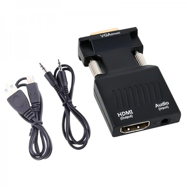 POWERMASTER PM-4276 AUDIO ÇIKIŞLI VGA TO HDMI ÇEVİRİCİ ADAPTÖR 1080HD POWERMASTER PM-4276 AUDIO ÇIKIŞLI VGA TO HDMI ÇEVİRİCİ ADAPTÖR 1080HD