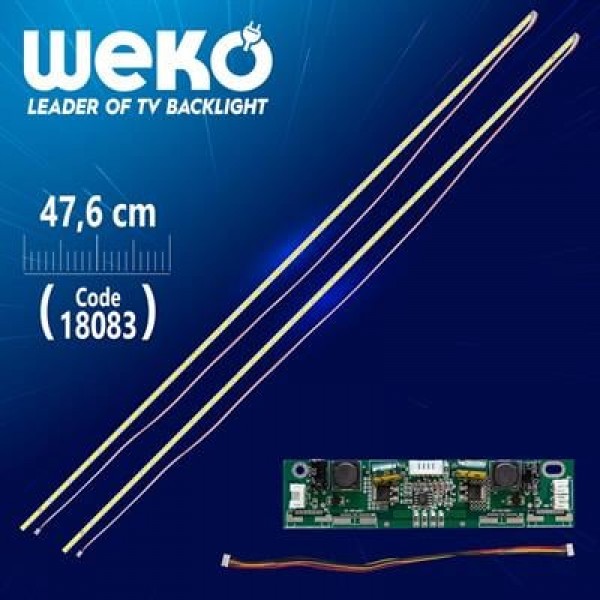 43'' Inch 51 Ledli 47 Cm Universal Tv E-Led Takımı