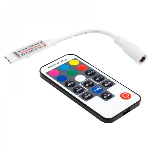 POWERMASTER 12 VOLT RF KÜÇÜK MODÜLLÜ UZAK MESAFE ALGILAMALI RGB LED KONTROL DEVRESİ POWERMASTER 12 VOLT RF KÜÇÜK MODÜLLÜ UZAK MESAFE ALGILAMALI RGB LED KONTROL DEVRESİ