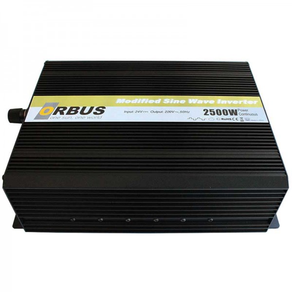 ORBUS MS24-2500 24 VOLT - 2500 WATT MODIFIED SINUS INVERTER