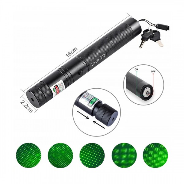 POWERMASTER OM-1201 18650 PİLLİ ŞARJLI ANAHTAR EMNİYETLİ YEŞİL LAZER POINTER (50 KM) POWERMASTER OM-1201 18650 PİLLİ ŞARJLI ANAHTAR EMNİYETLİ YEŞİL LAZER POINTER (50 KM)
