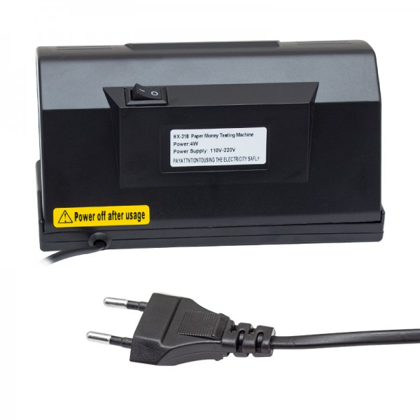 POWERMASTER HX-318 4 WATT KAĞIT PARA KONTROL MAKİNESİ POWERMASTER HX-318 4 WATT KAĞIT PARA KONTROL MAKİNESİ