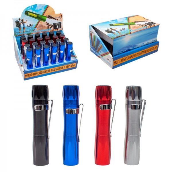 POWERMASTER MSX-509 POWER LEDLİ 1*AA PİLLİ EL FENERİ (KARIŞIK RENK) POWERMASTER MSX-509 POWER LEDLİ 1*AA PİLLİ EL FENERİ (KARIŞIK RENK)