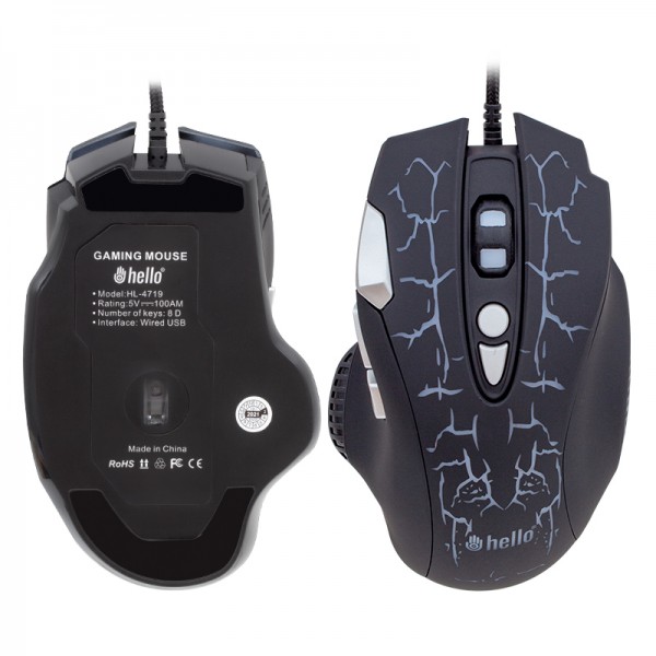 HELLO HL-4719 KABLOLU GAMING MOUSE HELLO HL-4719 KABLOLU GAMING MOUSE