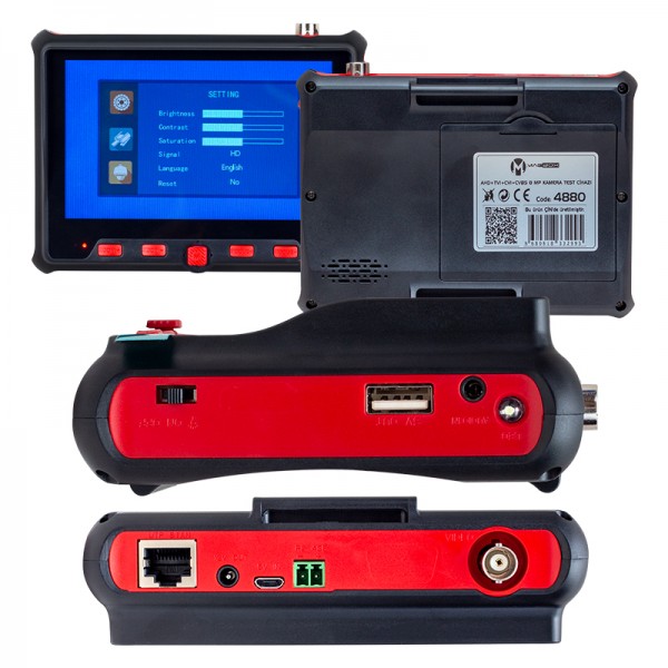 MAGBOX MG-4880 AHD+TVI+CVI+CVBS 8 MP DESTEKLİ KAMERA TEST CİHAZI (5 LCD EKRANLI) MAGBOX MG-4880 AHD+TVI+CVI+CVBS 8 MP DESTEKLİ KAMERA TEST CİHAZI (5 LCD EKRANLI)