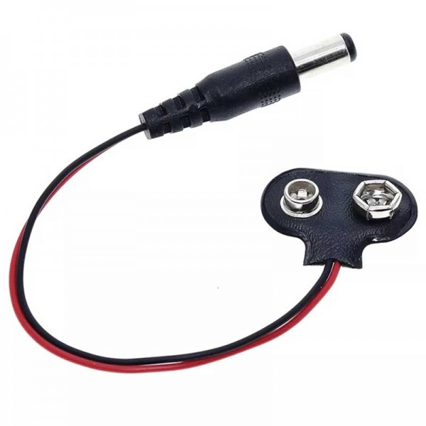 9 VOLT 2.1MM JACKLI PİL BAŞLIĞI (IC-232A) 9 VOLT 2.1MM JACKLI PİL BAŞLIĞI (IC-232A)