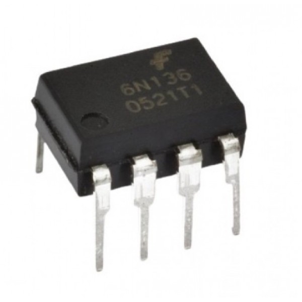 6N136 DIP-8 OPTOKUPLOR ENTEGRE DEVRE