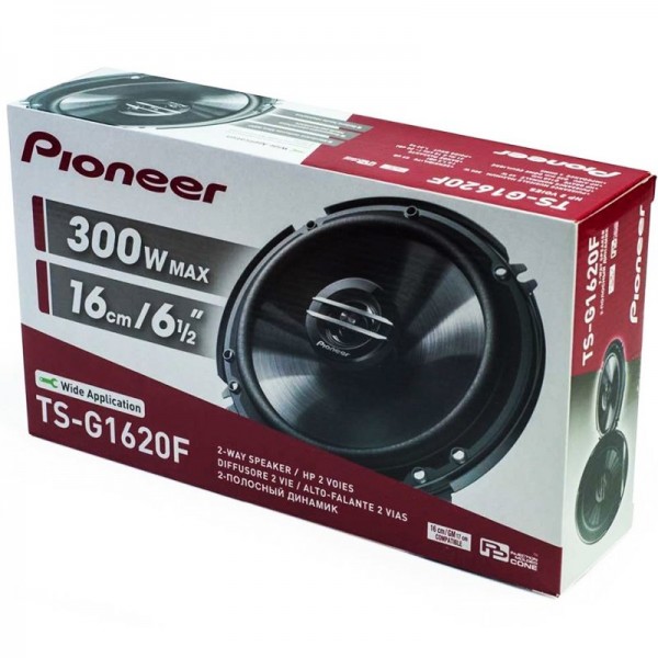 PIONEER TS-G1620F 16 CM 300 WATT TWEETERLI OTO HOPARLÖR (2Lİ TAKIM)