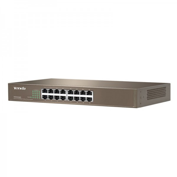 TENDA TEF1016D 16 PORT 10/100 MBPS ETHERNET SWITCH TENDA TEF1016D 16 PORT 10/100 MBPS ETHERNET SWITCH
