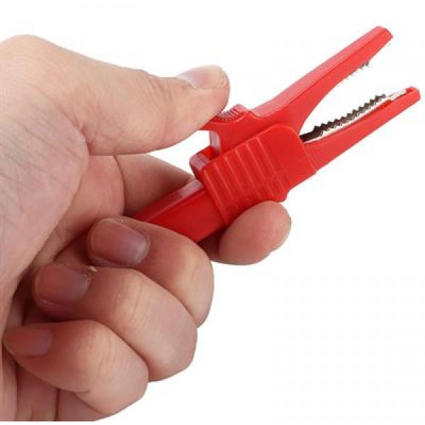 Powermaster IC-243C  Siyah-Kırmızı 4 Mm Banan Jak Girişli 2'li Krokodil CatIII 