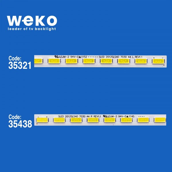 WKSET-5259 35321X1 35438X1 SLED 2012SLS40 7030 2 ADET LED BAR (44LED) WKSET-5259 35321X1 35438X1 SLED 2012SLS40 7030 2 ADET LED BAR (44LED)