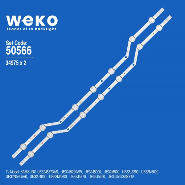 WKSET-5566 34975X2 V5DN-320SM1-R2 2 ADET LED BAR (7LED) WKSET-5566 34975X2 V5DN-320SM1-R2 2 ADET LED BAR (7LED)