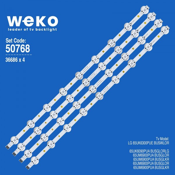 WKSET-5768 36686X4 SSC_65UK63(BOE)_9LED_SVL650A75_REV1.0_171201 SSC_TRIDENT_65UK63_S 4 ADET LED BAR