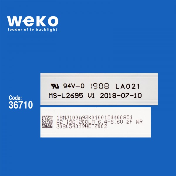 WKSET-5794 36710X3 MS-L2695 V1 3 ADET LED BAR