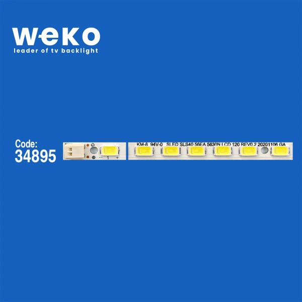 WKSET-5806 34895X4 SLED SLS40_56EA_5630N LCD 120 REV0.2 GA 4 ADET LED BAR (56LED)