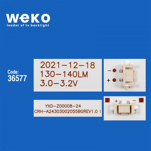 WKSET-5844 36577X2 DLED31.5MXY 2X7 1001 315M2 2 ADET LED BAR