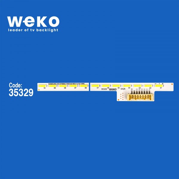 WKSET-5951 35329X1 SAMSUNG 2013TSB40 7020 60 REV1.0 B TYPE 1 ADET LED BAR