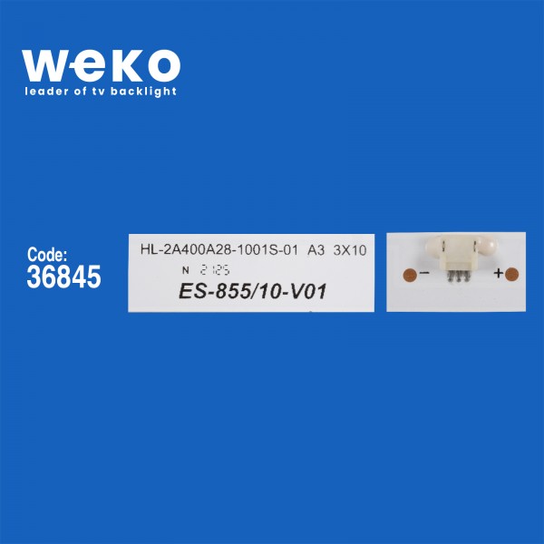 WKSET-6038 36845X3 HL-2A400A28-1001S-01 A3 3*10 3 ADET LED BAR WKSET-6038 36845X3 HL-2A400A28-1001S-01 A3 3*10 3 ADET LED BAR