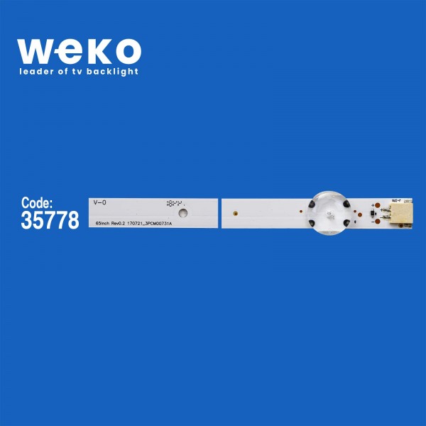WKSET-6069 35778X10 LG INNOTEK _ARCELİK 65INCH REV0.2 10 ADET LED BAR WKSET-6069 35778X10 LG INNOTEK _ARCELİK 65INCH REV0.2 10 ADET LED BAR
