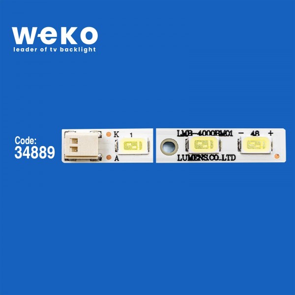 WKSET-6130 34889X6 LMB-4000BM01 6 ADET LED BAR