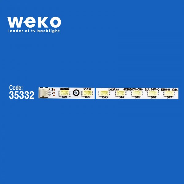 WKSET-6137 35332X4 STA420A04_REV1.0_52 58.42T09.002 4 ADET LED BAR