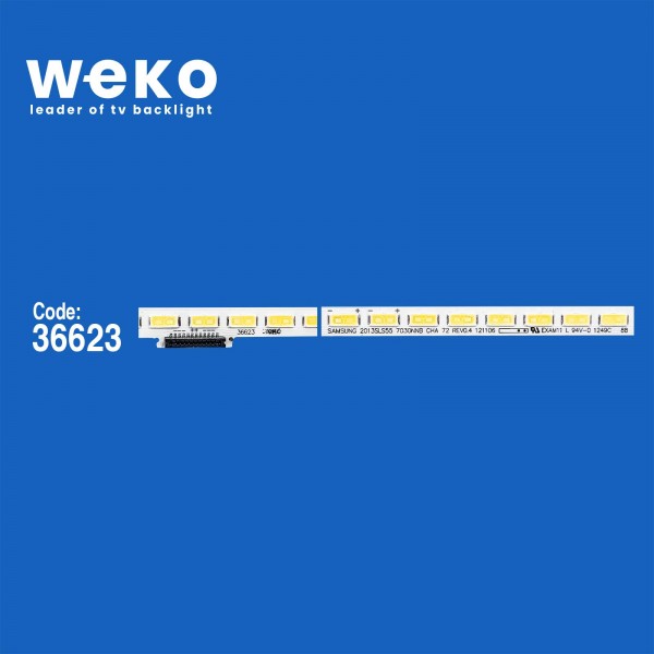 WKSET-6193 36623X1 SAMSUNG 2013SLS55 7030NNB 72 REV1.0  1 ADET LED BAR