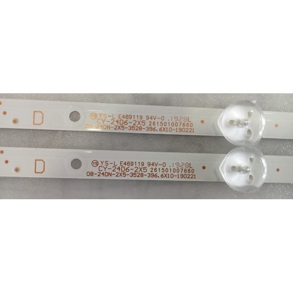 WKSET-6325 37064X2 YS-L CY-24D6-2X5 261501007660  2 ADET LED BAR