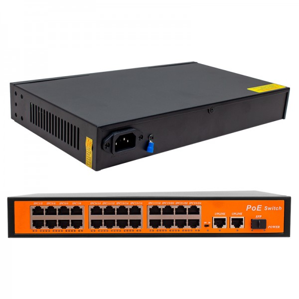 POWERMASTER 24 PORT 10/100/1000 MBPS 300 WATT 24+3+SFP POE GIGABIT ETHERNET SWITCH POWERMASTER 24 PORT 10/100/1000 MBPS 300 WATT 24+3+SFP POE GIGABIT ETHERNET SWITCH