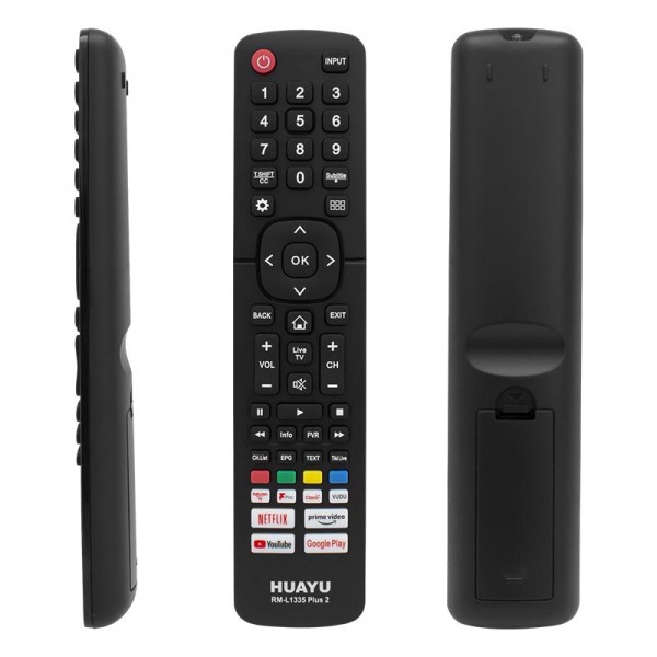 HUAYU RM-L1335 PLUS2 HISENSE NETFLIX-PRIME-YOUTUBE-RAKUTEN-GOOGLE PLAY-VUDU TUŞLU LCD LED TV KUMANDASI HUAYU RM-L1335 PLUS2 HISENSE NETFLIX-PRIME-YOUTUBE-RAKUTEN-GOOGLE PLAY-VUDU TUŞLU LCD LED TV KUMANDASI