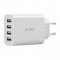 S-LINK SWAPP SW-C8 BEYAZ 5 VOLT - 5.6 AMPER  4*USB SMART PORT 2.4A EV ŞARJ ADAPTÖR
