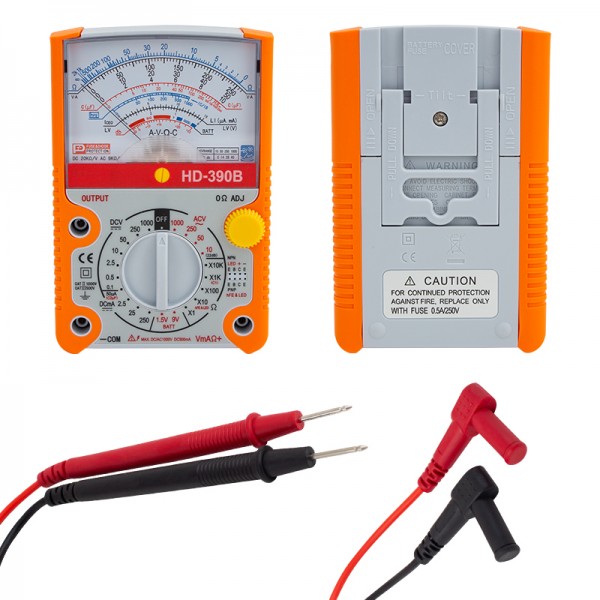 POWERMASTER HD-390B GENİŞ EKRAN ANALOG ÖLÇÜ ALETİ POWERMASTER HD-390B GENİŞ EKRAN ANALOG ÖLÇÜ ALETİ