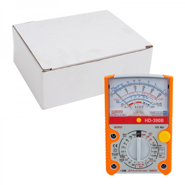 POWERMASTER HD-390B GENİŞ EKRAN ANALOG ÖLÇÜ ALETİ POWERMASTER HD-390B GENİŞ EKRAN ANALOG ÖLÇÜ ALETİ
