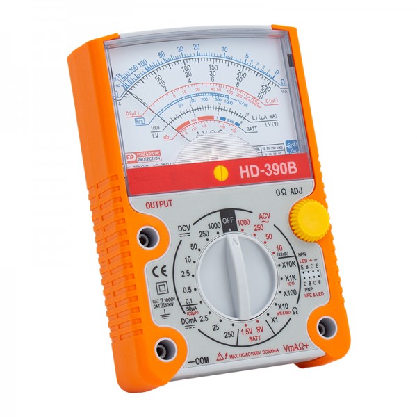 POWERMASTER HD-390B GENİŞ EKRAN ANALOG ÖLÇÜ ALETİ POWERMASTER HD-390B GENİŞ EKRAN ANALOG ÖLÇÜ ALETİ