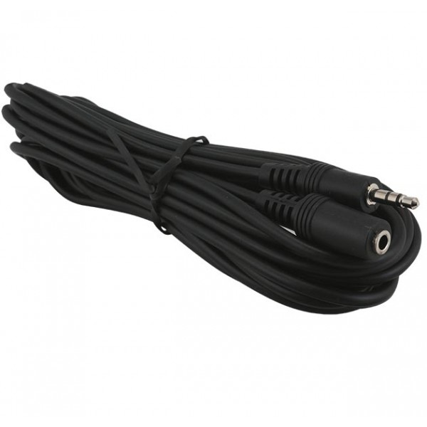 POWERMASTER 3.5 MM STEREO ERKEK / DİŞİ 5 METRE AUX UZATMA KABLOSU