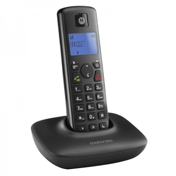MOTOROLA T401 DECT SİYAH TELSİZ TELEFON
