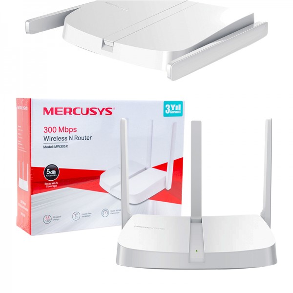 MERCUSYS MW305R 300 MBPS 3 ANTENLİ WIFI-N ROUTER ACCESS POINT (TP-LINK) MERCUSYS MW305R 300 MBPS 3 ANTENLİ WIFI-N ROUTER ACCESS POINT (TP-LINK)