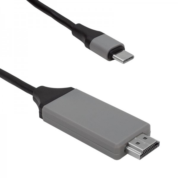POWERMASTER PM-6018 TYPE-C TO HDMI ÇEVİRİCİ 2 METRE KABLO POWERMASTER PM-6018 TYPE-C TO HDMI ÇEVİRİCİ 2 METRE KABLO