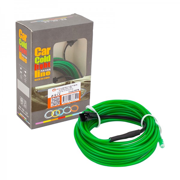 POWERMASTER PM-6078 NEON YEŞİL 5 METRE İP AYDINLATMA (5 VOLT USB ADAPTÖRLÜ) POWERMASTER PM-6078 NEON YEŞİL 5 METRE İP AYDINLATMA (5 VOLT USB ADAPTÖRLÜ)