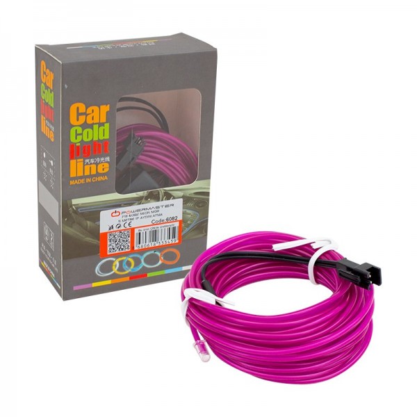 POWERMASTER PM-6082 NEON MOR 5 METRE İP AYDINLATMA (5 VOLT USB ADAPTÖRLÜ) POWERMASTER PM-6082 NEON MOR 5 METRE İP AYDINLATMA (5 VOLT USB ADAPTÖRLÜ)