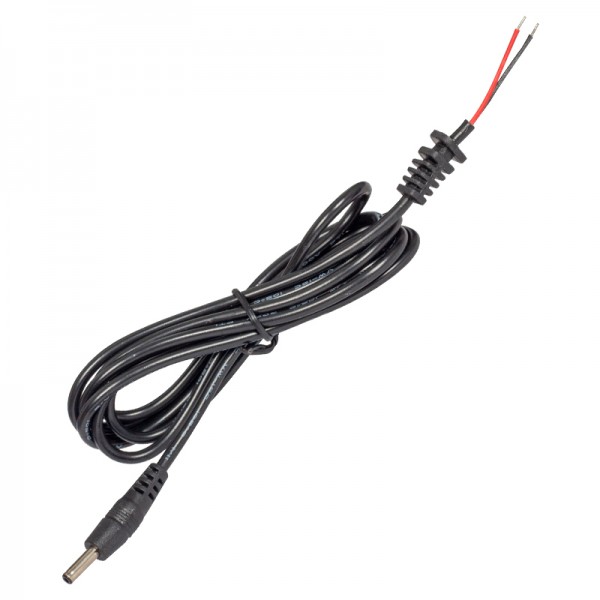NOTEBOOK ADAPTÖRÜ 1.5 METRE JACKLI SİYAH DC KABLO 3.5*1.35