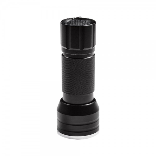 POWERMASTER PM-6351 UV IŞINLI 21 LEDLİ 10 CM METAL KASA PİLLİ EL FENERİ