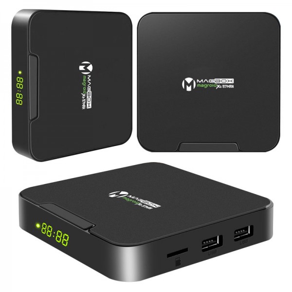 MAGBOX MAGROID XS-97MAX 4 GB RAM 32 GB HDD 4K TV BOX (ANDROID 9.1)