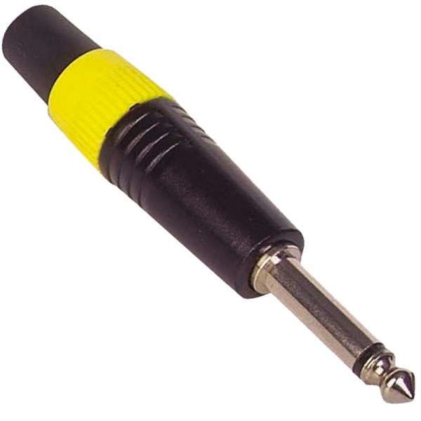 CANON TİPİ METAL NİKEL 6.3 MM MONO GİTAR JACK FİŞ